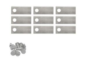 Mahroboter Messer fur Etesia - Satz mit 9 Stuck