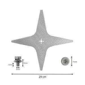Mahroboter Messer fur TECH line 29 cm afmetingen