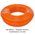 Begrenzungsdraht 5,5 mm für Fuxtec - doppelt isoliert - 100 Meter