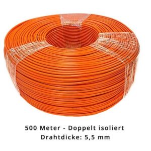 Begrenzungsdraht 5,5 mm für Ryobi Roboyagi - doppelt isoliert - 500 Meter