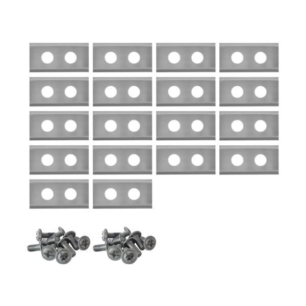 Mahroboter Messer fur LUX-Tools - Satz mit 30 Stuck Mähroboter Messer für LUX-Tools - Satz mit 30 Stück